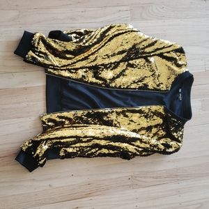 G by Guess Two-Toned Sequin Jacket